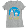 tick and arthur Ladies Fitted T-Shirt