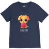 puppy love V-Neck Tee