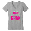 Only The Best Moms Get Promoted To Gran Women's V-Neck T-Shirt