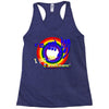 i am not gay, i just like rainbows Racerback Tank