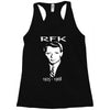 robert kennedy homage Racerback Tank