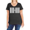 doppler effect funny  retro tee big bang comedy physics usa Ladies Curvy T-Shirt
