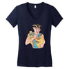 sloths Women's V-Neck T-Shirt