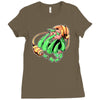 poison heart Ladies Fitted T-Shirt