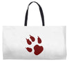animal feet Weekender Totes