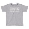 mimosa sundays brunch mens Toddler T-shirt