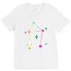 libra rainbow sign V-Neck Tee