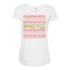 merry pizza Maternity Scoop Neck T-shirt