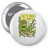 lets hug it out (2) Pin-back button
