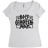 Boef en de Gelogeerde Aap Women's Triblend Scoop T-shirt