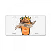 pupkin spice latte License Plate