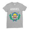 angel christmas Ladies Fitted T-Shirt