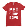 pet shop boy new Ladies Fitted T-Shirt