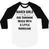 March Girls 3/4 Sleeve Shirt