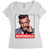 conor mcgregor notorious Women's Triblend Scoop T-shirt