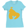 king gorilla Ladies Fitted T-Shirt