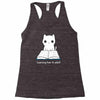 learning how to adul Racerback Tank