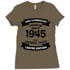 Premium Vintage 1945 Ladies Fitted T-Shirt