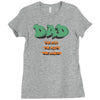dad the man the myth the legend Ladies Fitted T-Shirt
