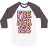 donut frenchies 3/4 Sleeve Shirt