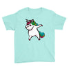 DABBİNG LEPRECHAUN UNİCORN Youth Tee