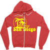 stay classy san diego Zipper Hoodie