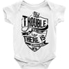 danger music Baby Onesie