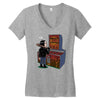 whack a survivor Women's V-Neck T-Shirt