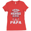 papa heros Ladies Fitted T-Shirt
