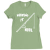 keeping it reel Ladies Fitted T-Shirt