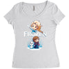 frozen Women's Triblend Scoop T-shirt