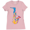 sax addict saxophone Ladies Fitted T-Shirt