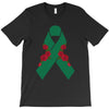liver ribbon and rose T-Shirt
