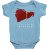 liver cancer awareness Baby Bodysuit