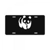 panda bear sticker vinyl decal   cute animal art car window bumper License Plate