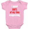 i spend 500% of my time exagerating Baby Onesie