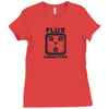 flux capacitor Ladies Fitted T-Shirt