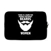 funny beards Laptop sleeve