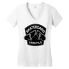 skateboard Women's V-Neck T-Shirt