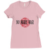 no more war Ladies Fitted T-Shirt