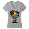 stay squirrely Women's V-Neck T-Shirt
