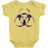 floral hazard Baby Bodysuit
