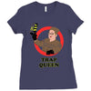 trap queen Ladies Fitted T-Shirt