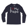 I Love My Papa Long Sleeve Shirts