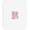 pop alphabet Mousepad