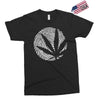 cannabis fingerprinting (white) Exclusive T-shirt
