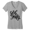 girl gang 2 Women's V-Neck T-Shirt