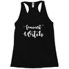 feminist witch Racerback Tank