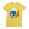 astronaut space cat new Ladies Fitted T-Shirt