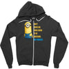 despicable me awesome perfect minio Zipper Hoodie